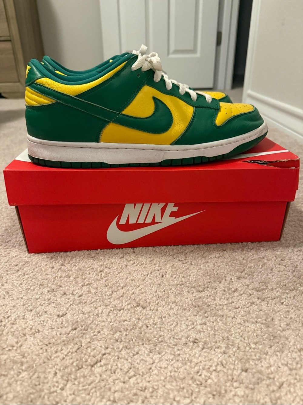 Nike Dunk Low Brazil Size 12